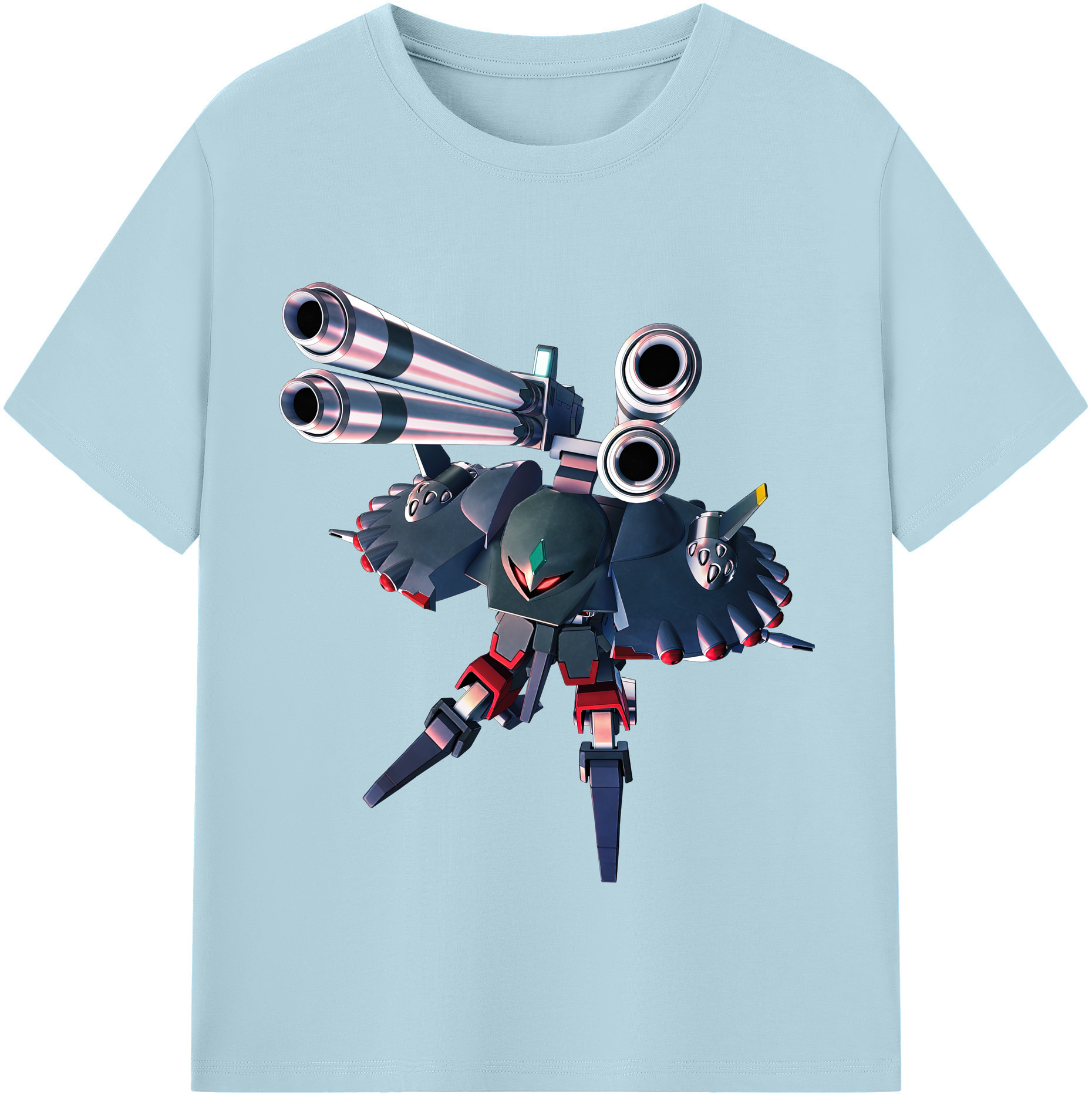 （画像用） 機動戦士ガンダム Mobile Suit Gundam 綿100％半袖Tシャツ（フロントプリント）
